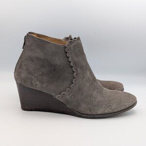 Jack Rogers Suede Ankle Boots | Gray